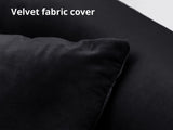 Limpley Sofa Bed Velvet Black