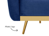 Limpley Sofa Bed Velvet Blue