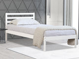 Atlas Bed Frame White - Single