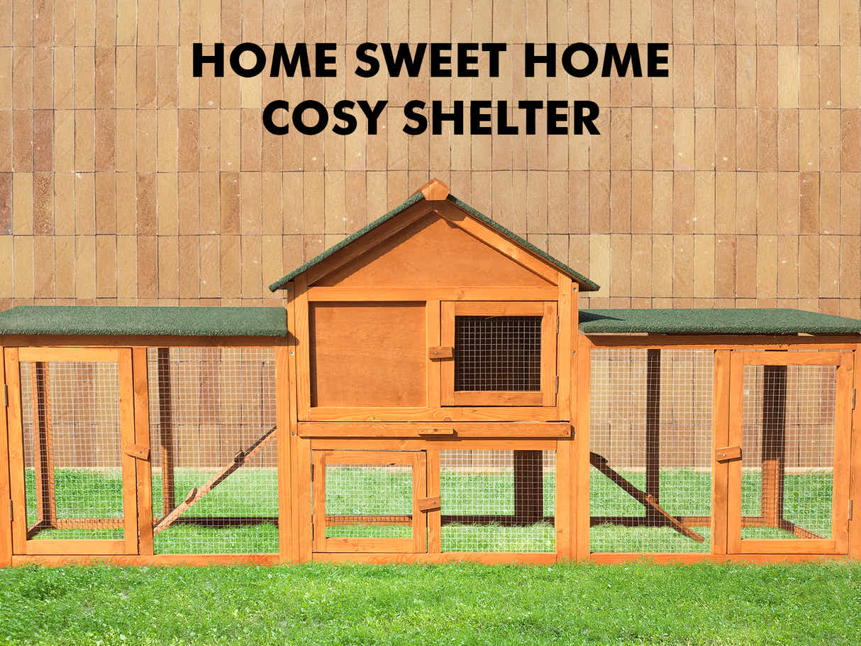 DS Wooden Rabbit House - 210cm
