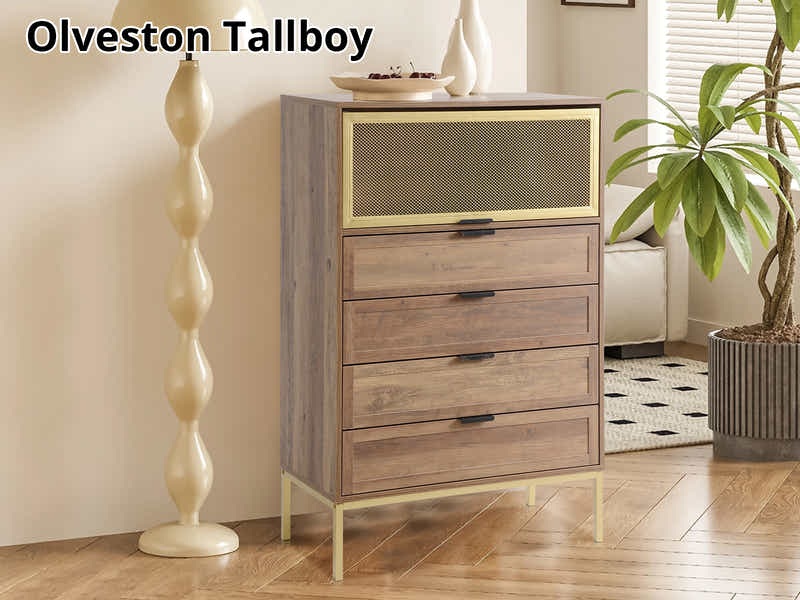 Olveston 5-Drawer Tallboy