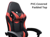 Gaming Table R6 140cm & Nicola Gaming chair PVC Black+Red