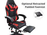 Gaming Table R6 140cm & Nicola Gaming chair PVC Black+Red