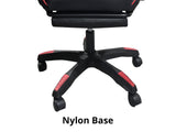 Gaming Table R6 140cm & Nicola Gaming chair PVC Black+Red
