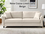 DS Cozza Linen Sofa Beige