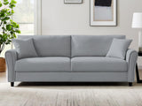 DS Cozza Linen Sofa Light Grey