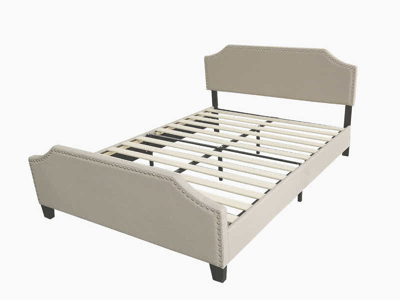 Eldora Bed Frame Khaki - Double