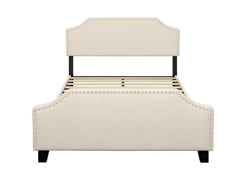 Eldora Bed Frame Beige - Double