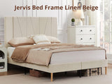 DS Jervis Bed Frame Linen Beige