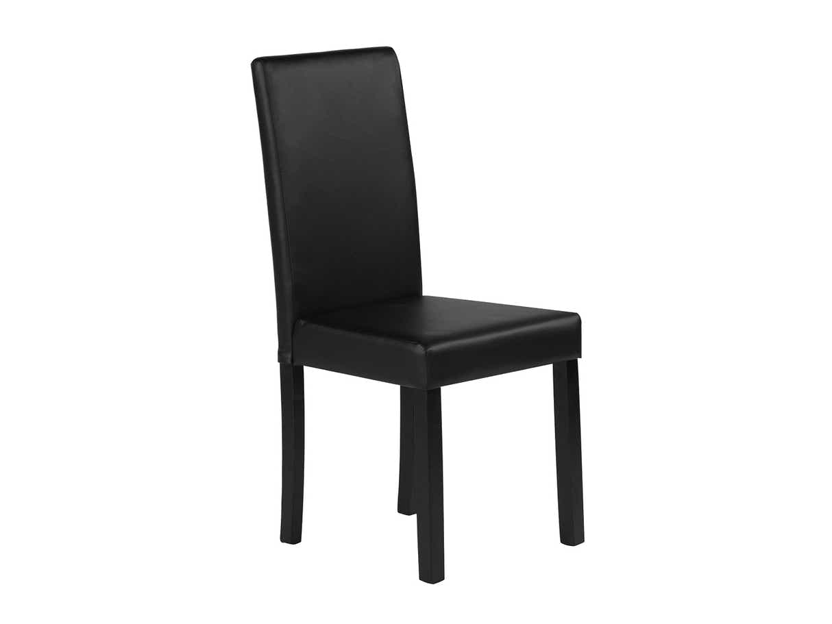 Yvette PU Dining Chair x2 Black