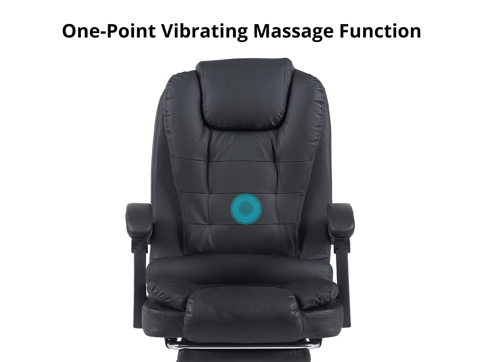 Colson Massage Office Chair PVC Black