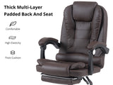 Colson Massage Office Chair PVC Dark Brown