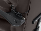 Colson Massage Office Chair PVC Dark Brown