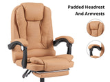 Colson Massage Office Chair PVC Khaki