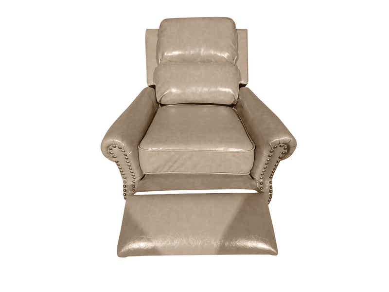 Nilsson PU Leather Recliner Chair - Khaki