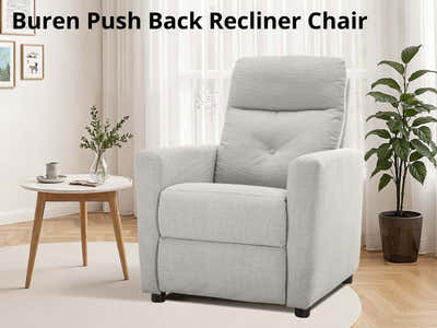 Buren Push Back Recliner Chair
