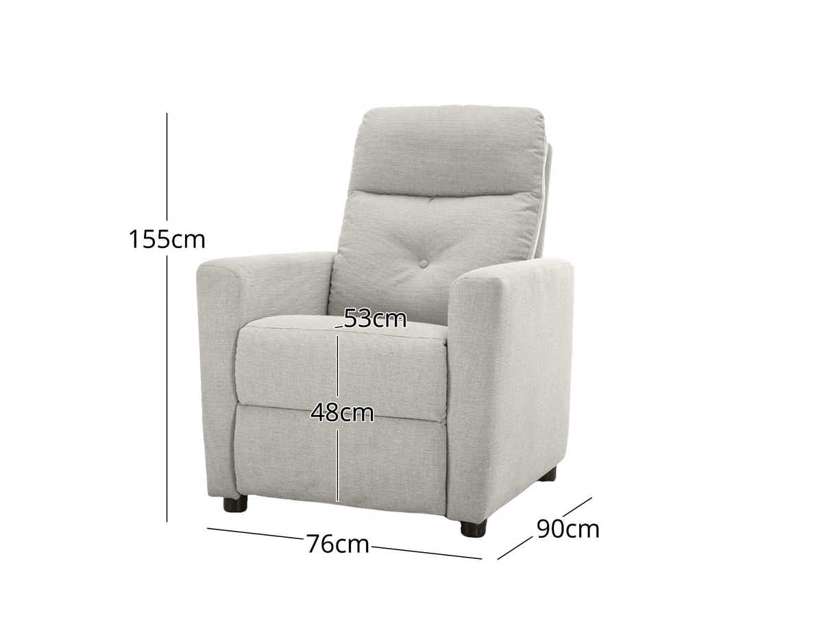 Buren Push Back Recliner Chair