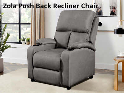 DS Zola Push Back Recliner Chair Linen Dark Grey11