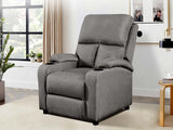 DS Zola Push Back Recliner Chair Linen Dark Grey11