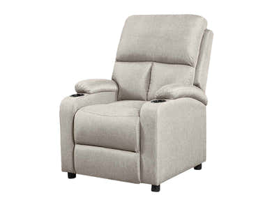 DS Zola Push Back Recliner Chair Linen Light Grey07