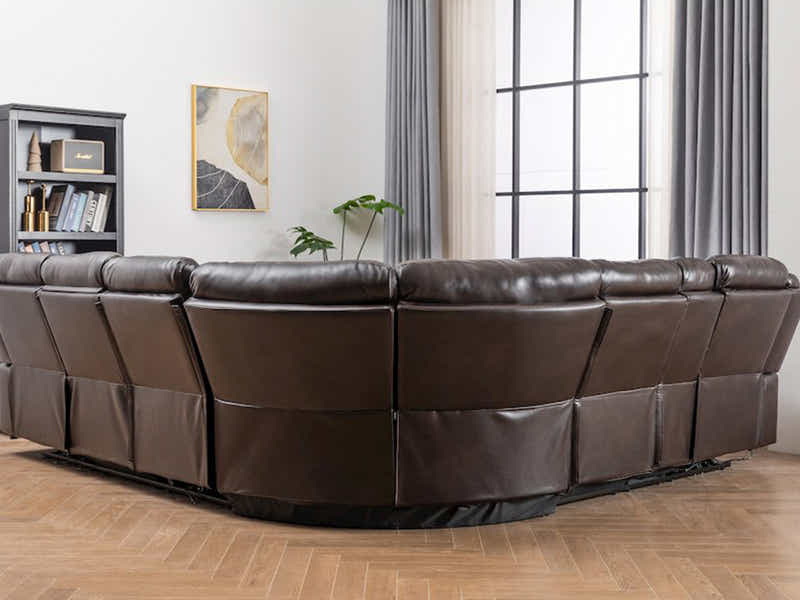 Welda Recliner Sofa Set with LED Light