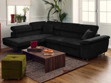 Xander Pull Out Sofa Bed with Left Storage Chaise