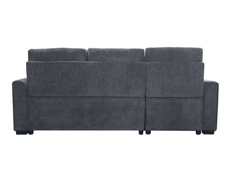 Collyn Pull Out Sofa Bed Chenille Dark Grey
