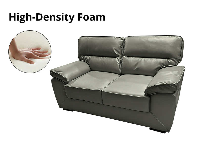 Zonny 3PC Sofa Set PU - Dark Green