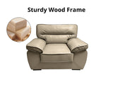 Zonny 3PC Sofa Set PU - Taupe