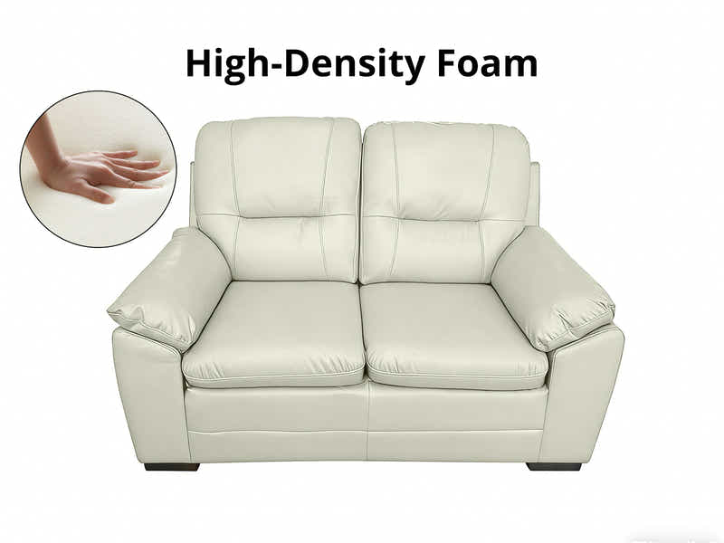 Kolby 3PC Sofa Set PU - Beige