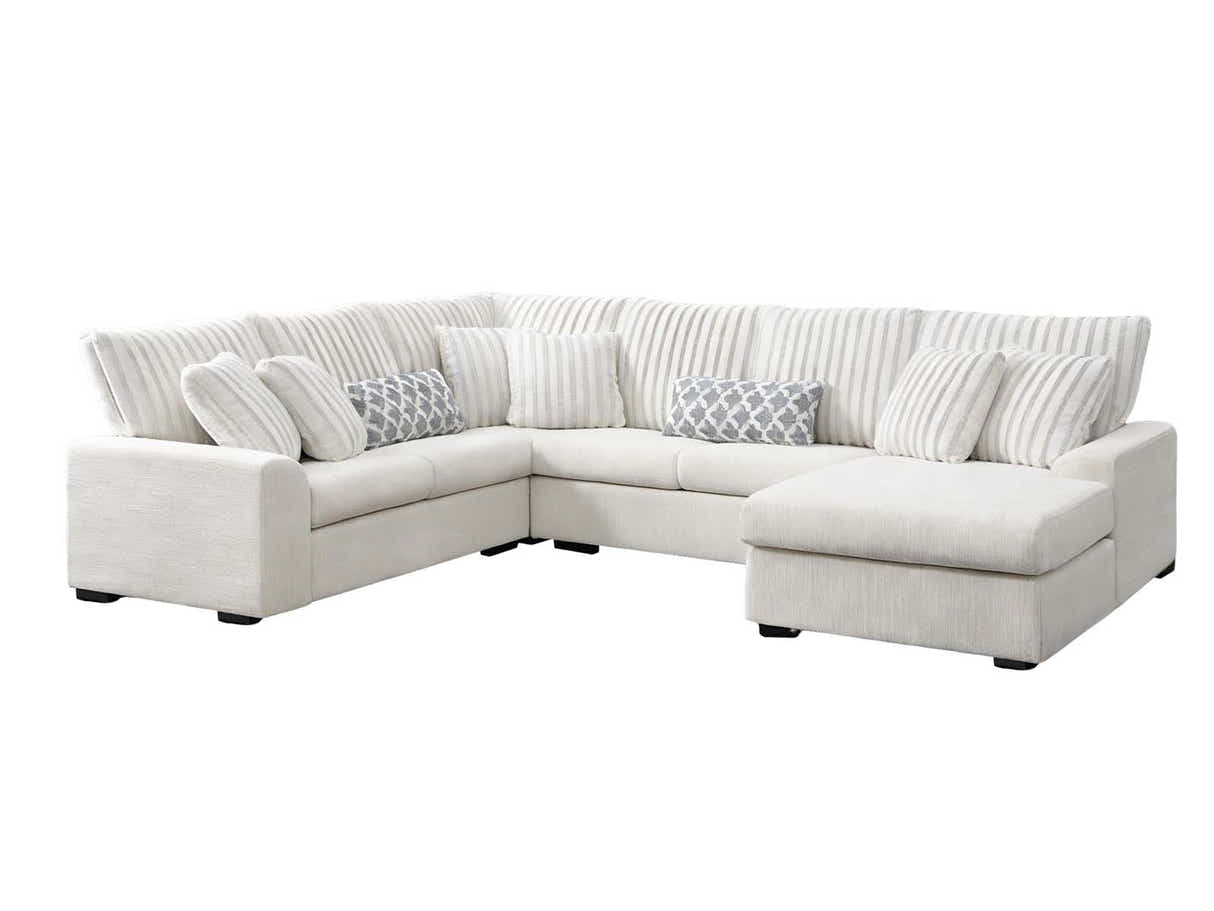 Voiron Sectional Sofa Ivory