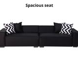 Loretta Sofa PU Black