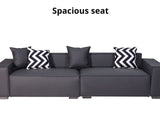 Loretta Sofa PU Grey