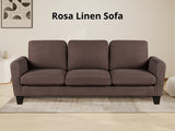 DS Rosa Linen Sofa Beige340