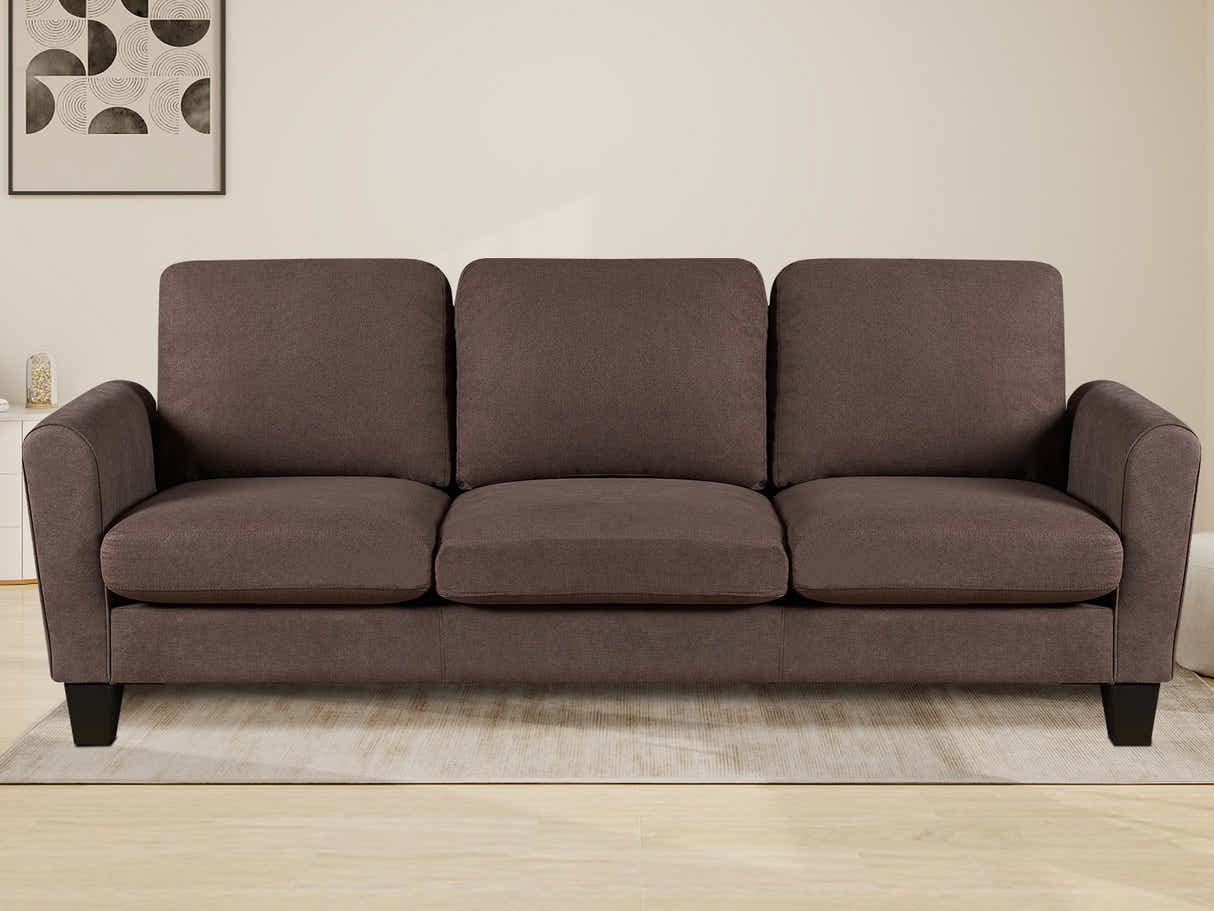 Rosa Linen Sofa Beige340