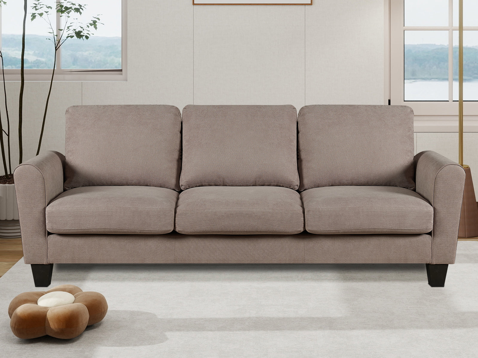 DS Rosa Linen Sofa Beige412