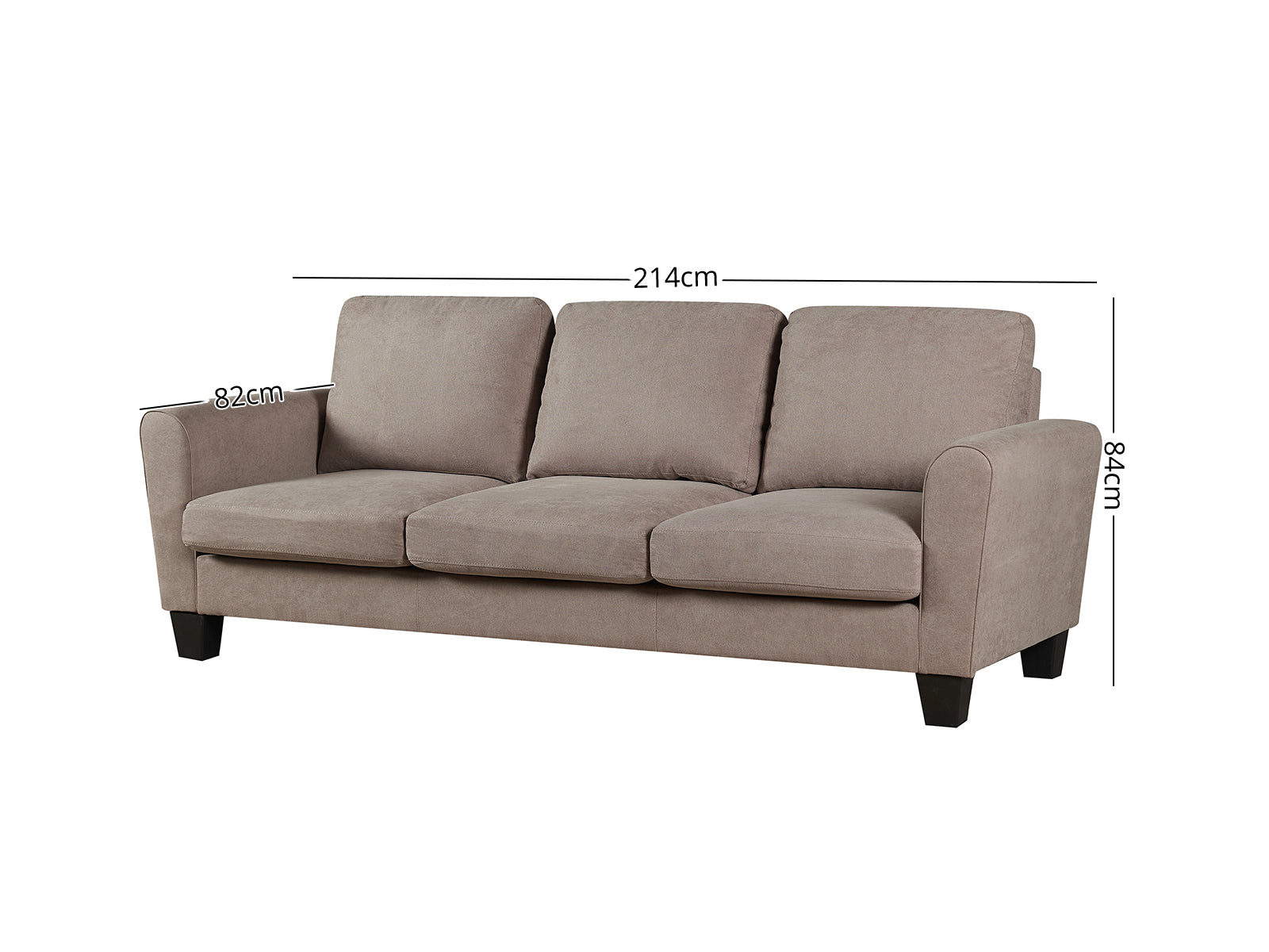 DS Rosa Linen Sofa Beige412