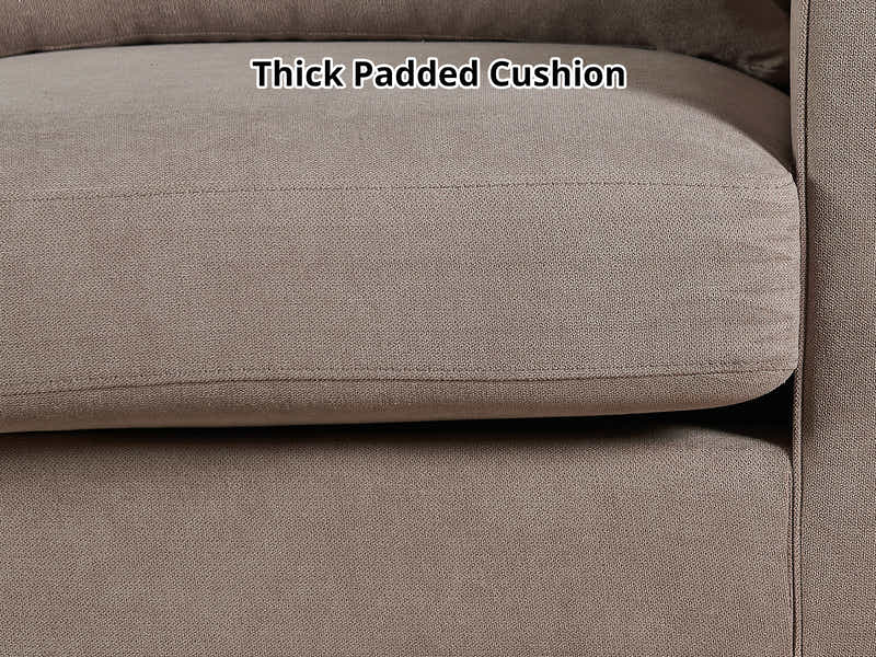 Rosa Linen Sofa Beige412