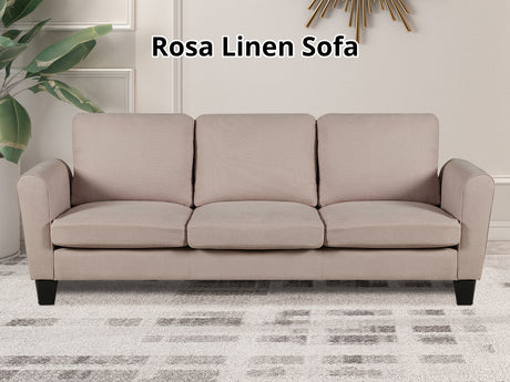 DS Rosa Linen Sofa Beige466