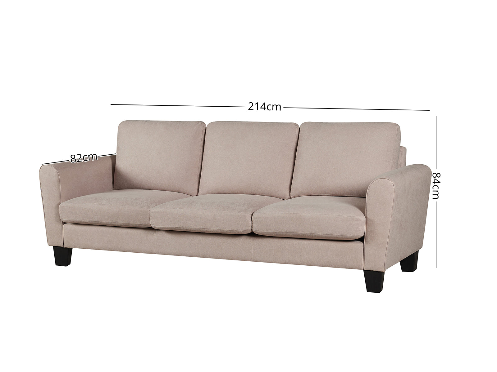 DS Rosa Linen Sofa Beige466