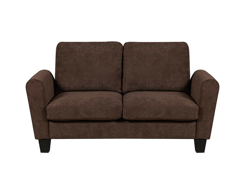 Rosa Linen Sofa Set Brown