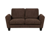 DS Rosa Linen Sofa Set Brown