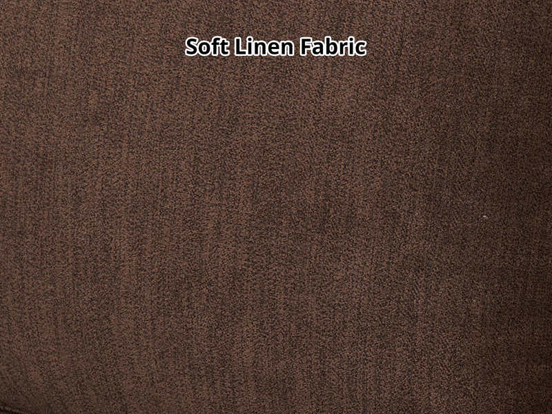 Rosa Linen Sofa Brown3186