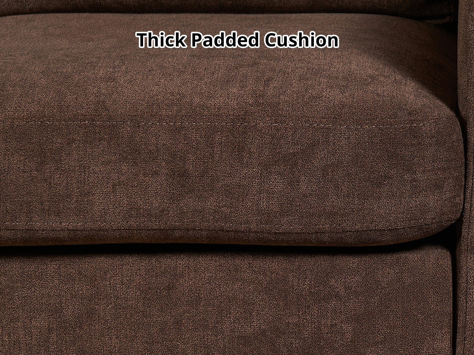 DS Rosa Linen Sofa Brown3186