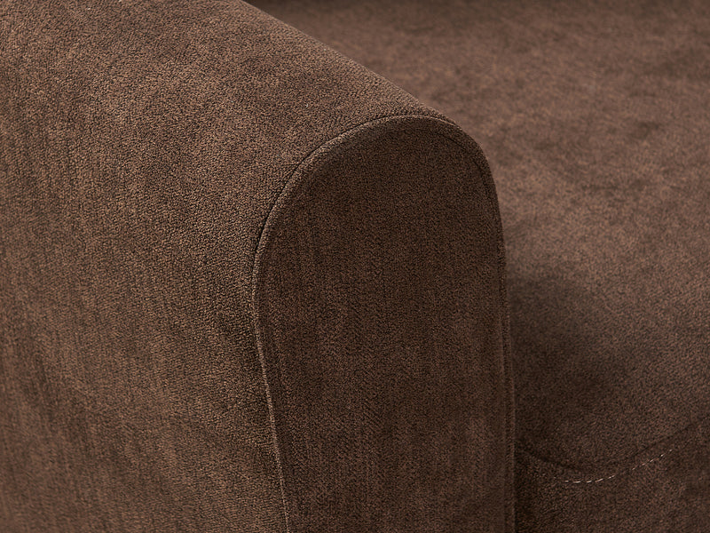 Rosa Linen Sofa Brown3186