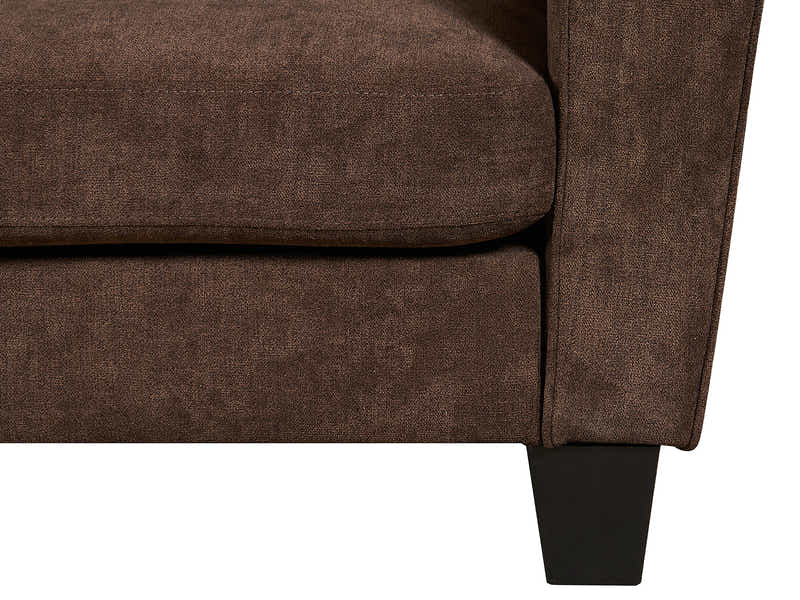 Rosa Linen Sofa Brown3186