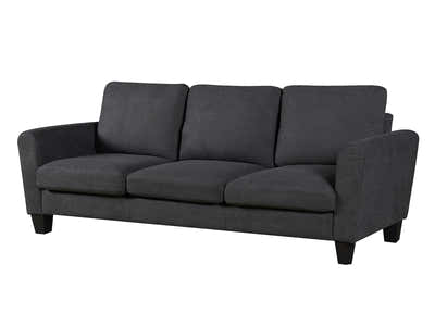 Rosa Linen Sofa Drak Grey284