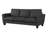DS Rosa Linen Sofa Drak Grey284