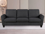 DS Rosa Linen Sofa Drak Grey284