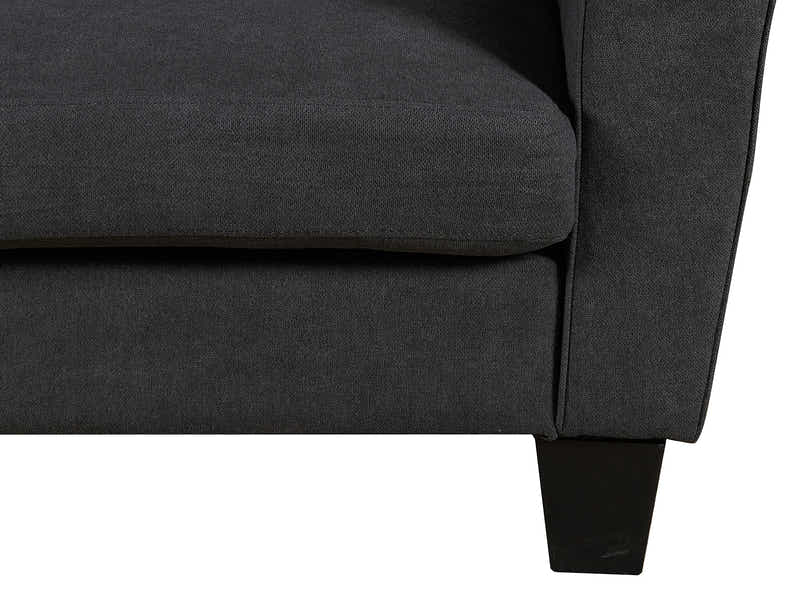 Rosa Linen Sofa Drak Grey284